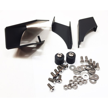 SCANIA NG ALETTA PARASOLE IN ACCIAIO INOX CROMO