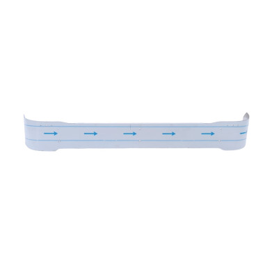 SCANIA NG SUN VISOR CHROME (2 x LED)