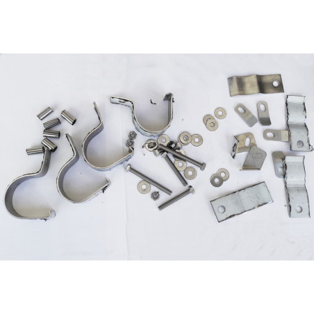 SCANIA R HIGHLINE ROOF PIPES (LED HOLES)