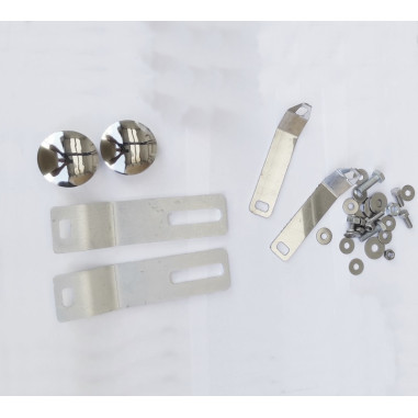 TUBI INOX PARAURTI GRANDE SCANIA R (FORI LED)