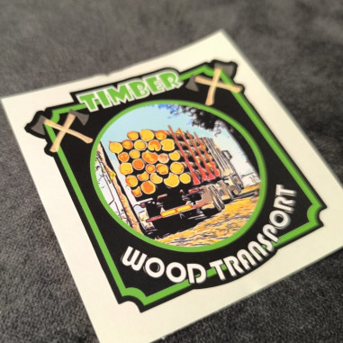 "TIMBER WOOD TRANSPORT" MAtrica 8cm