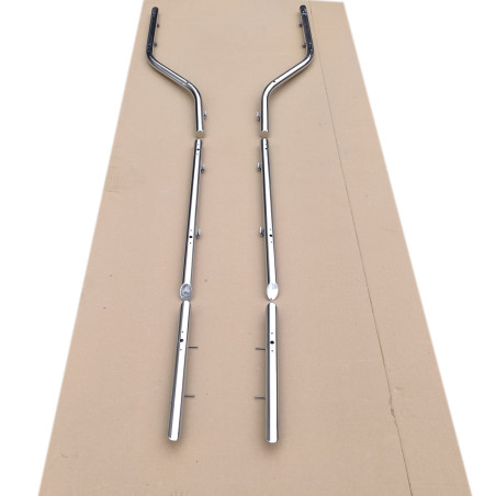 SCANIA R ROZSDAMENTES CSŐVEZÉS A FÜLKE ÉS A SPOILER ALATT (LED LYUKAK)