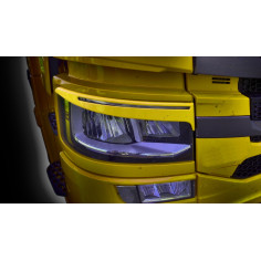 SCANIA NEXT GEN LED HEADLAMP EYEBROWS DECOR SPOILER EYELIDS 2