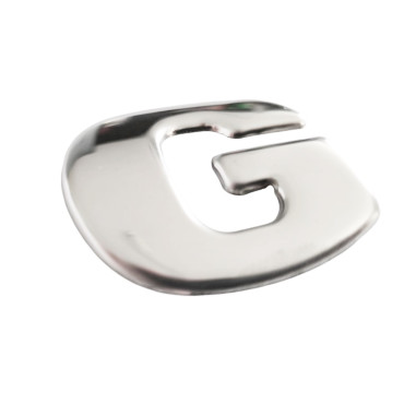 LETTERA "G" EMBLEMA SCANIA CROMATO