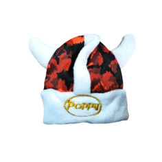 DEKORATIVNÍ ČEPICE PRO "POPPY GRACE MATE" ČERVENÝ DÁNSKÝ... 2
