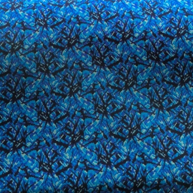 MATERIAL DANISH PLUSH BLUE "DP02BLUE" FABRIC