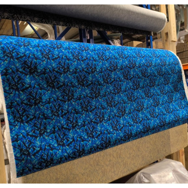 DANSK BLÅ PUSH MATERIAL "DP02BLUE"