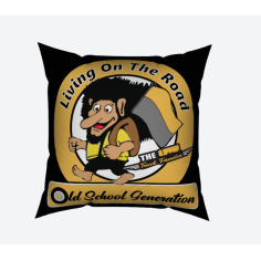 PÁRNA 40x40 "LIVING ON THE ROAD TTF" 2