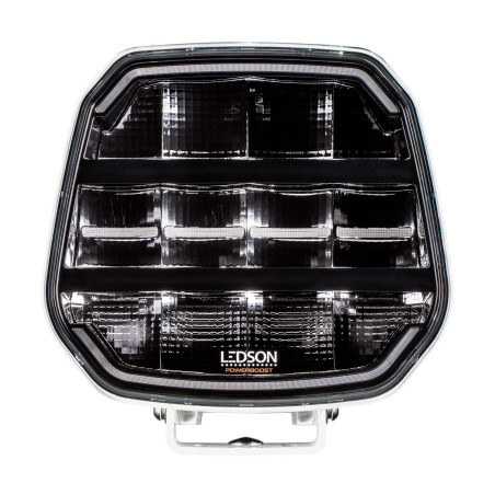 LEDSON EPIX9+ 9" Auxiliary Lamp (Powerboost) - White Body