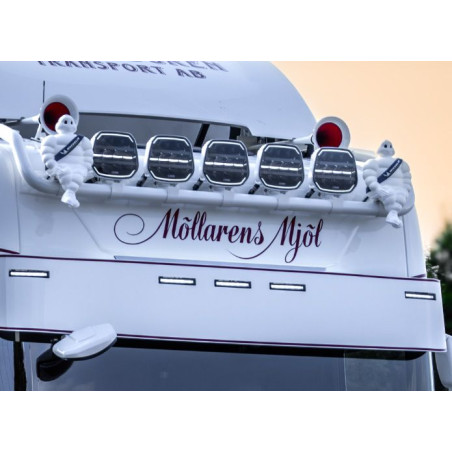 LEDSON EPIX9+ Lámpara auxiliar 9" (Powerboost) - cuerpo blanco