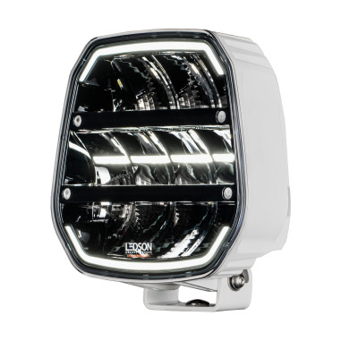 LEDSON EPIX9+ STROBE WITTE BODY 9" hulplamp...