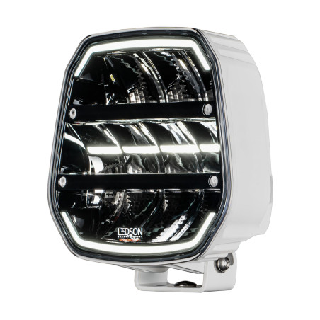LEDSON EPIX9+ STROBE WITTE BODY 9" hulplamp (Powerboost)