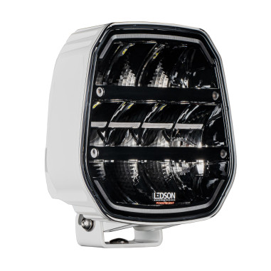 LEDSON EPIX9+ STROBE WITTE BODY 9" hulplamp...
