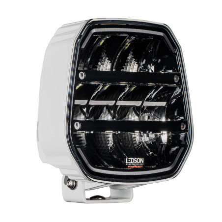 LEDSON EPIX9+ STROBE WITTE BODY 9" hulplamp (Powerboost)