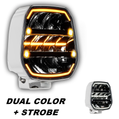 LEDSON EPIX9+ STROBE WHITE BODY 9" auxiliary lamp...