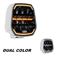 LEDSON EPIX7+ CORPO BIANCO Lampada ausiliaria 7"...