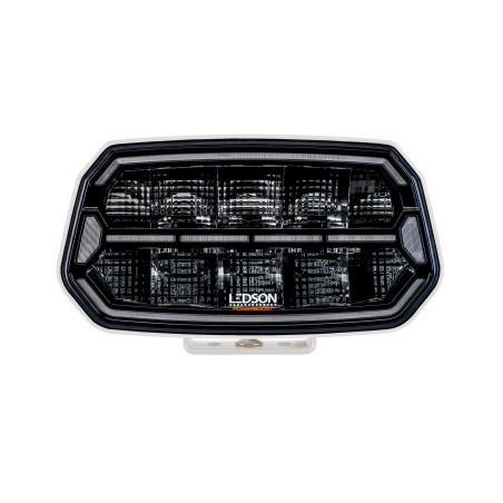 LEDSON EPIX10+ STROBE WITTE BODY Hulplamp 10" (Powerboost)