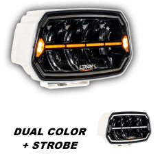 LEDSON EPIX10+ STROBE WHITE BODY Přídavná svítilna 10"...