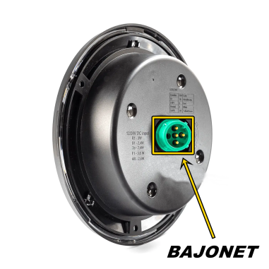 FT-313 LED CHROME BAJONET BAKRE LAMPA (STOPP,...