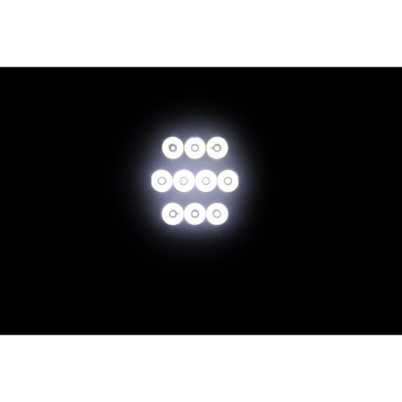 LAMPE DE TRAVAIL LED NOIRE + SANGLE BLANCHE