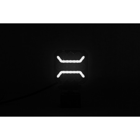 LAMPE DE TRAVAIL LED NOIRE + SANGLE BLANCHE