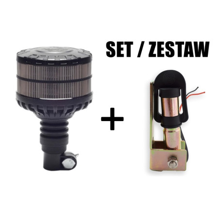 ZESTAW DYMIONA LAMPA BŁYSKOWA ALR0084 + TRZPIEŃ AKC1007K-A