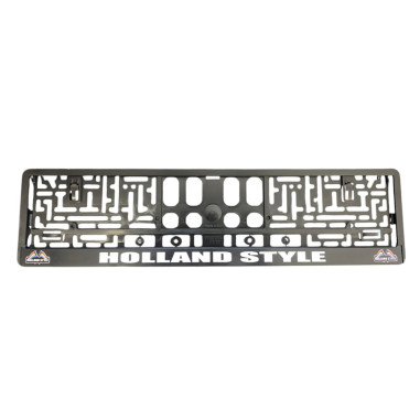 "HOLLAND STYLE" LICENSE PLATE FRAME