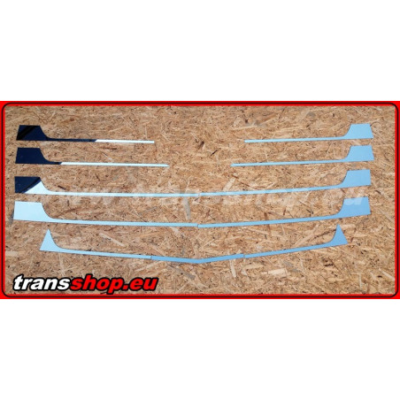 GRILLE EN ACIER INOXYDABLE CHROME MERCEDES ACTROS MP4