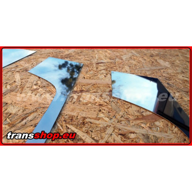 Nerezovy dekor masky MERCEDES ACTROS MP4