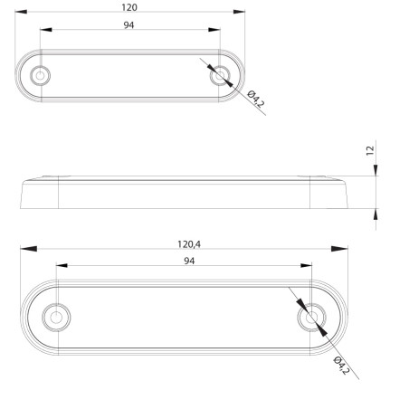 FT-191 LED STOP SVJETLO (DODATNO STOP SVJETLO)