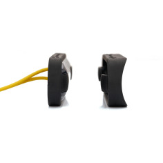 DYMIONA LAMPA OBRYSOWA POMARAŃCZOWA LED LD 3211/GRPAHITE 2
