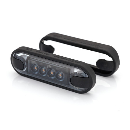 FÜSTÖLT NARANCS LED JELZŐLÁMPA LD 3211/GRPAHITE