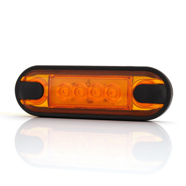 ORANŽOVÁ LAMPA OBRYSOVA LED LD 3211