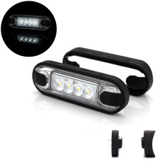 LAMPA OBRYSOWA BIAŁA LED LD 3210