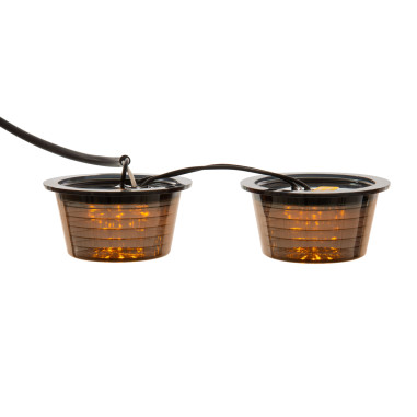 DUPLA MODUL NARANCS FÜSTÖLT LED MDP 2592/GRAFIT