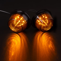 MÓDULO DOBLE LED NARANJA AHUMADO MDP 2592/GRAFITO 2