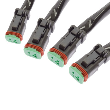 FAISCEAU DE CABLES 4x DT 24V relais...