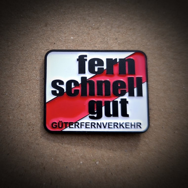 PIN "FERN SCHNELL GUT" M