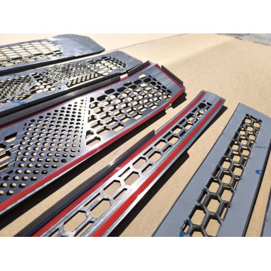SCANIA NEXT GEN V8 S GRILL DECOR STAINLESS...