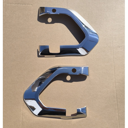 MAN TGX 21+ CHROME DOOR HANDLE COVERS - STAINLESS