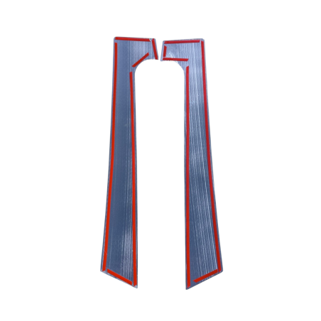 Pour DAF NGD XF XG XG+ DÉCORATION DE MONTANT DE PORTE EN ACIER INOXYDABLE