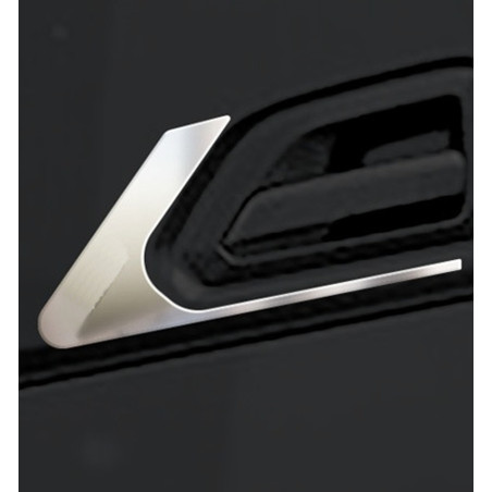 Para DAF NGD XF XG XG+ DECORACIÓN DE MANIJA DE PUERTA CROMADA INOXIDABLE
