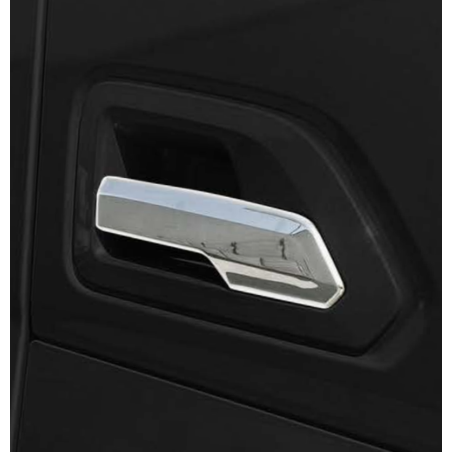 Pour DAF NGD XF XG XG+ COUVERCLES DE POIGNÉES DE PORTE EN ACIER INOXYDABLE INOXD027T