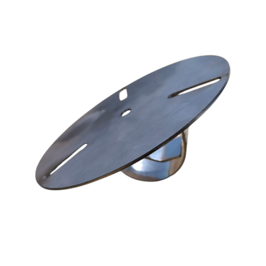 STAINLESS STEEL FLASHING LIGHT HOLDER FOR PIPE