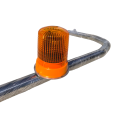 PORTAFLASH IN ACCIAIO INOX PER TUBO 2