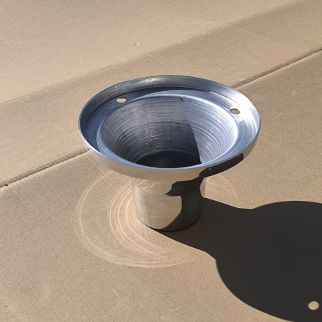 FOR SCANIA HUB COVER ALUMINUM GLOSSY