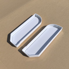 BANNER, NEON - SIDOPANELER AV PLAST 25x8cm 2