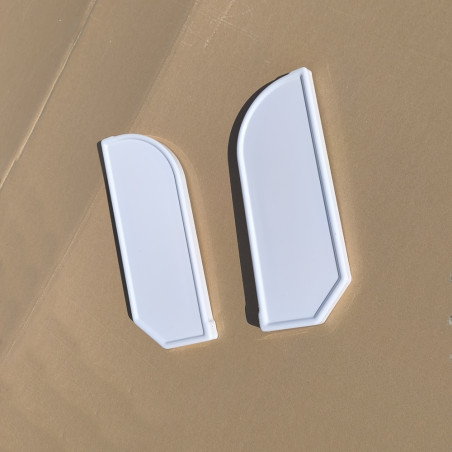 BANER, NEON - BOCZNE PANELE Z PLASTIKU 40x15cm