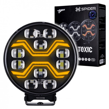 L3440 LED DRIVING LIGHT X-SPIDER TOXIC