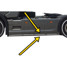 NEREZOVE BOČNÍ POTRUBÍ NA SCANIA NEXT GENERACE S OTVORY...
